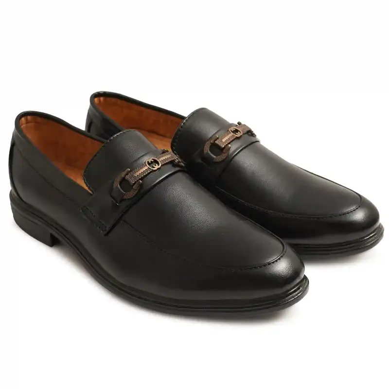 WUGO::Latest Trendy Men Formal Shoes|Black Moccasin Shoes|Office Shoes For Men's & Boys-MOCCASIN08-TAN Size 40