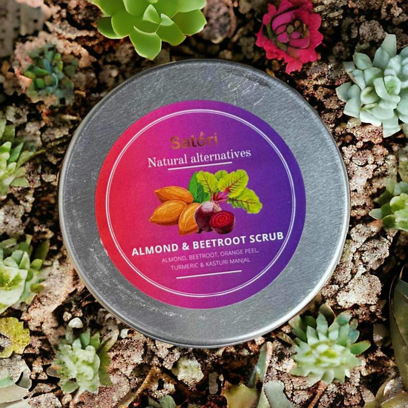 Satori - Almond and Beetroot scrub
