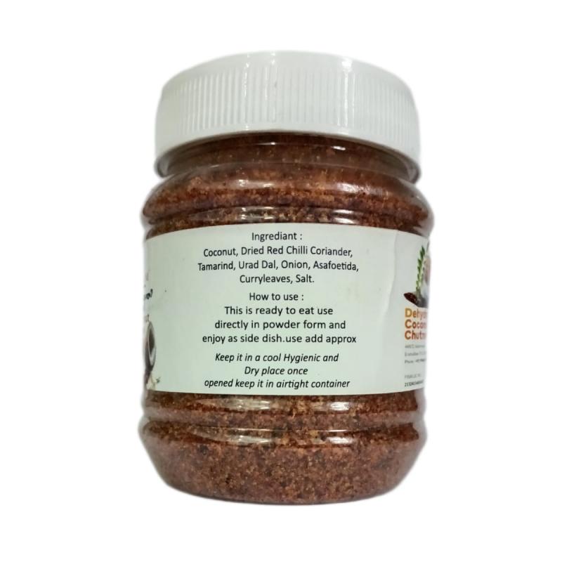Dehydrated coconut chutney powder