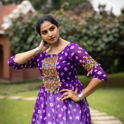 Ethnic Women Lehenga With Kediya Set